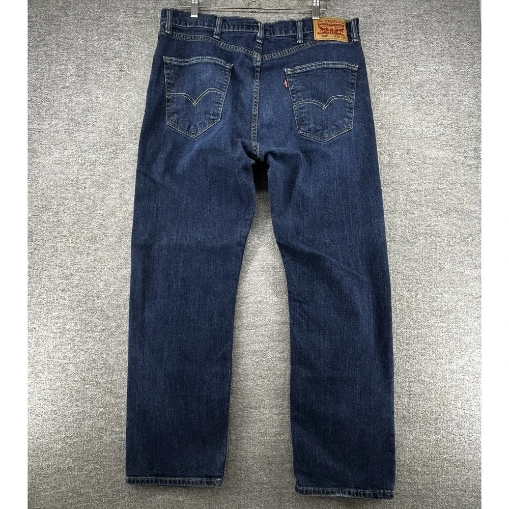 Levis 505‎ Jeans Men Size 38x30 Blue Denum Casual